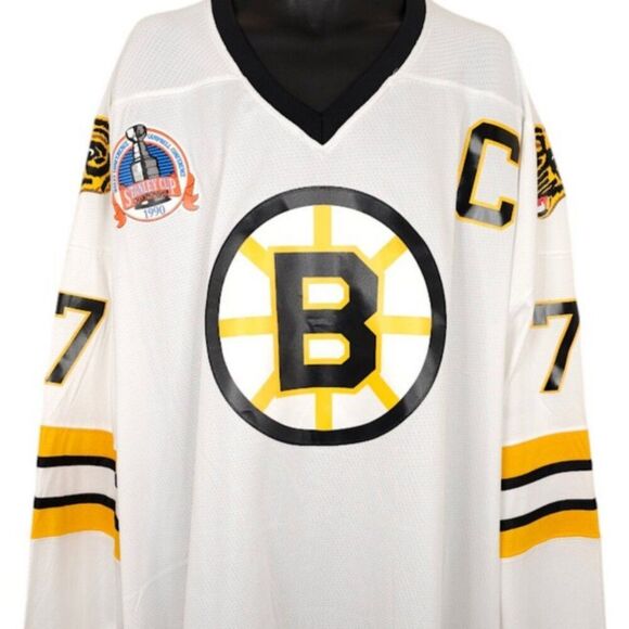 Boston Bruins Ray Bourque Jersey Mens Size 5XLB 1990 Stanley Cup Mitchell & Ness